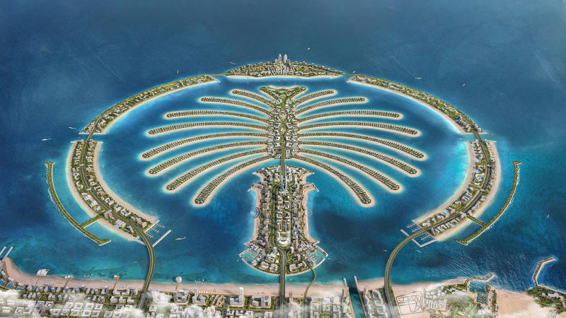 Palm Jumeirah – quần đảo nhân tạo hình cây cọ